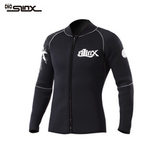 SLINX分体3mm潜水服上衣 绒面内里保暖分体湿衣潜水衣夹克现货