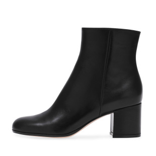 European and American women's chunky heel round head mid-heel ankle boots spring and autumn Chengdu large size foreign trade women's shoes cross-border supply