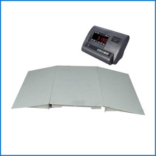 1.5x2米电子地磅仓库推车铲车称重电子秤3000kg带斜坡小地磅2吨