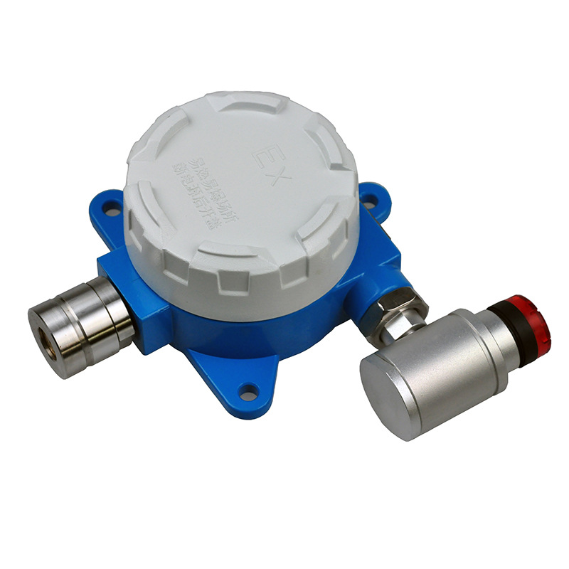 氧气报警器壁挂固定式氧气浓度探头测氧气含量配套控制器带报警灯