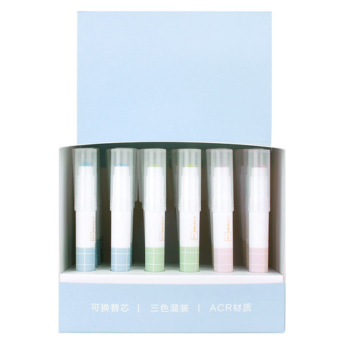 Deli pen-shaped solid glue replaceable core glue stick solid glue children's class viscosity glue stick 9629 glue stick