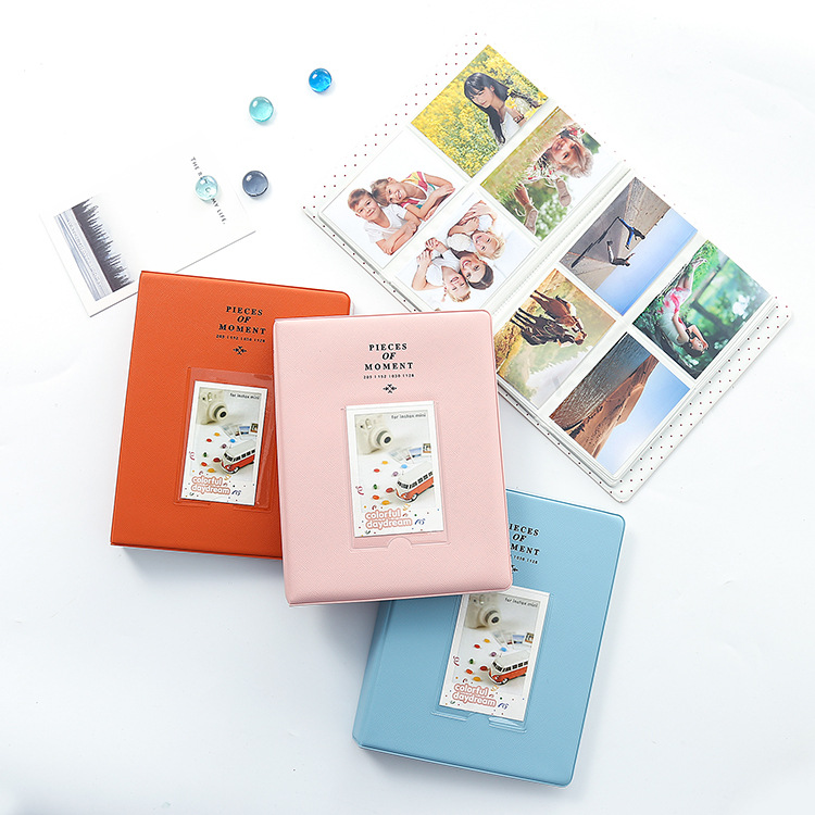 甜点时光大容量家庭卡册 标准3寸照片纸128收纳相纸相册可印图案