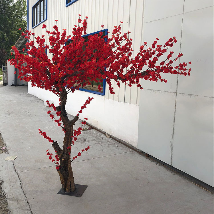 Zhiyun Manufacturer Wholesale Simulated Plum Tree Wedding Home Decoration Simulated Tree Bonsai Shopping Mall Simulated Tree Fake Flower Tree