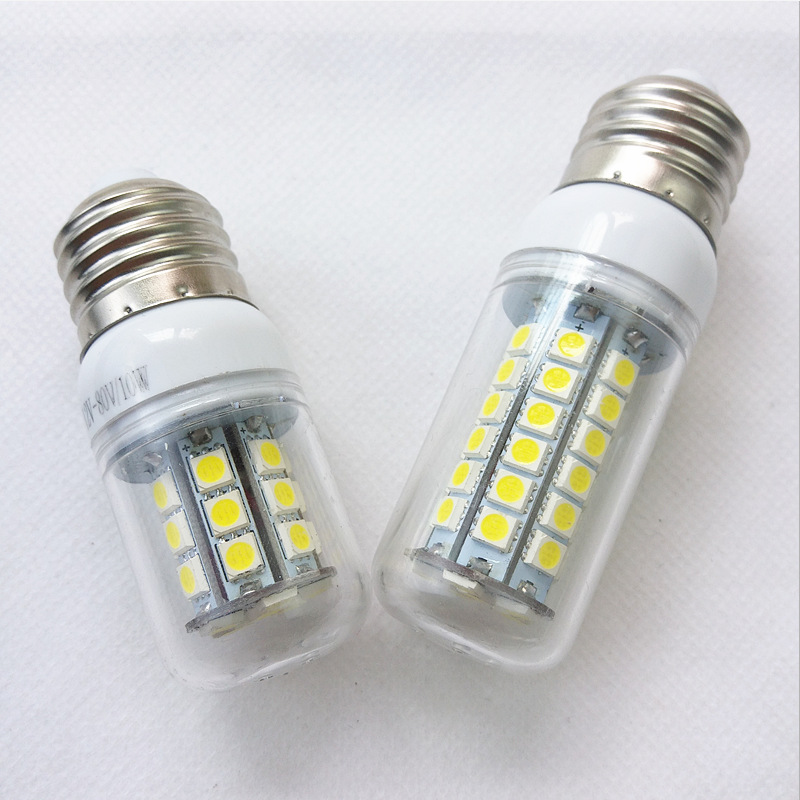 LED bulbs, low-voltage bulbs, 12-80V, 10W/18W, corn lamps, battery-powered bulbs, SMD lamps.