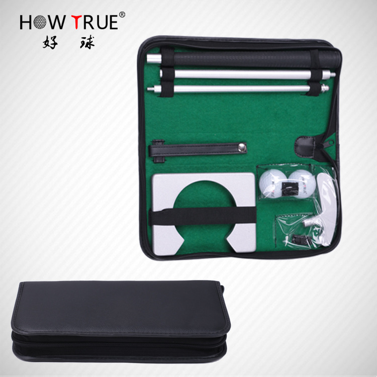 Recommends Golf Putter Set Folding Portable Club Practice Set Golf Gift Box