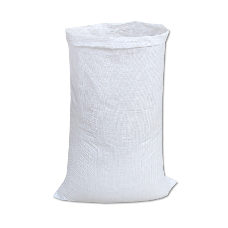 Bolsas tejidas blancas brillantes al por mayor, sacos de arena para control de inundaciones, bolsas de embalaje para alimentos, bolsas de plástico PP con diseño de piel de serpiente, bolsas para arroz