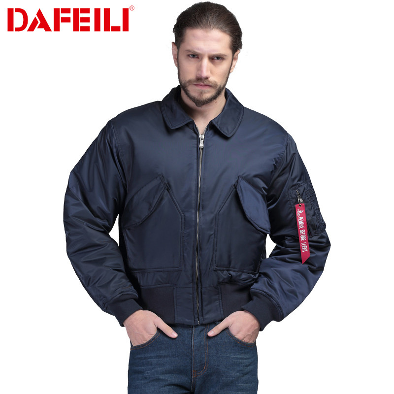 Big Philly CWU-45P Air Force Aviator Jacket Winter Thickened Jacket Cotton Coat Tactical Cotton Coat Large Size Men's MA1