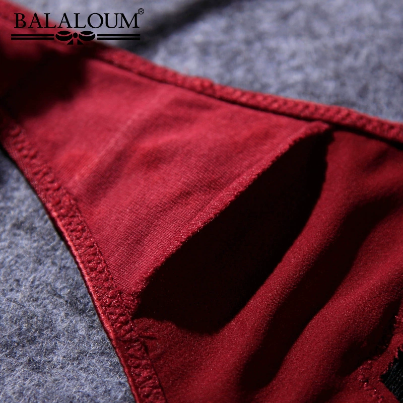 Laceless Ladies Panties (Balaloum), Satin Front with Lace Trim, Sizes S–XL