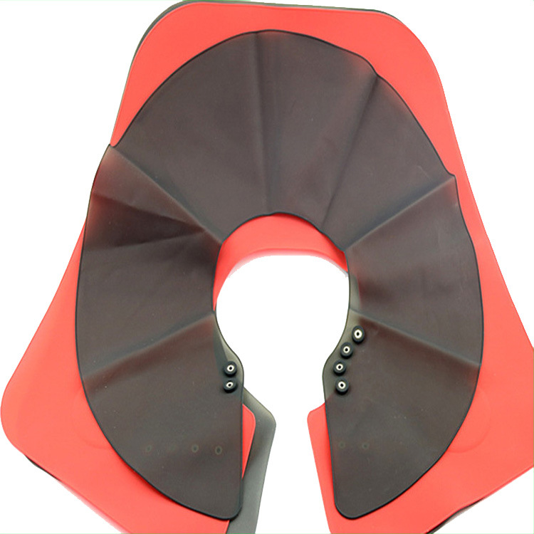 Chal de silicona reutilizable para teñir el cabello, anti-rotura, fácil de limpiar, impermeable, para peluquerías