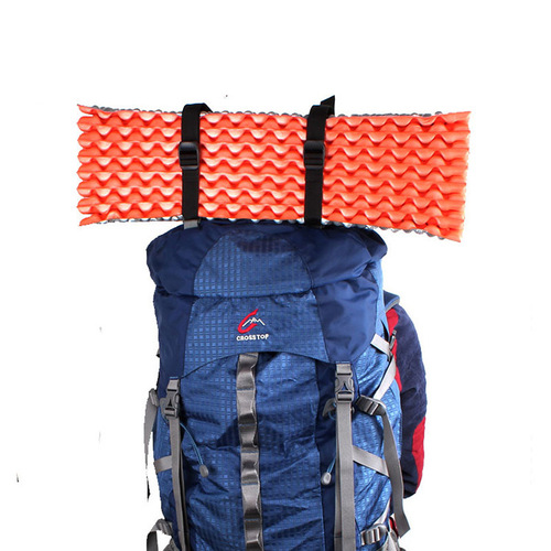 Luggage strap with 1-inch trapezoid eyelet buckle, tension cord for goods, backpack luggage packing strap, suitcase binding strap