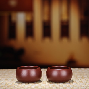 Yixing purple clay pot famous handmade raw ore purple cinnabar Tea Cup new arrival special offer promotion Special