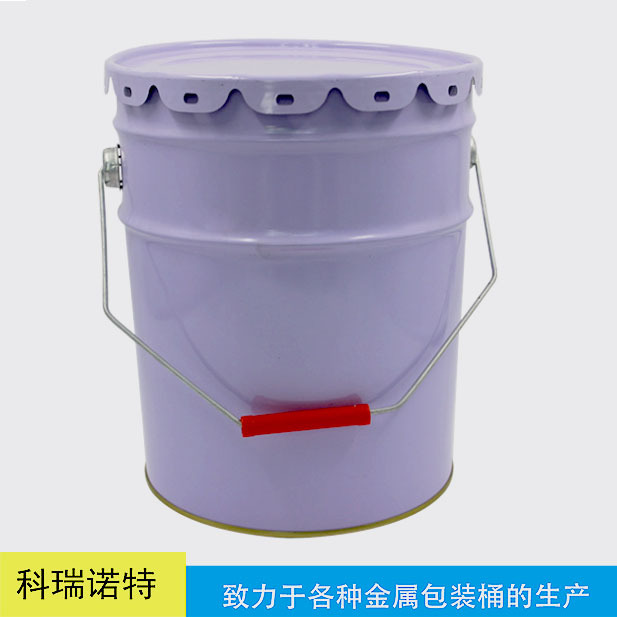 工厂全新20L花篮桶 危包桶圆桶铁油漆涂料马口桶批发