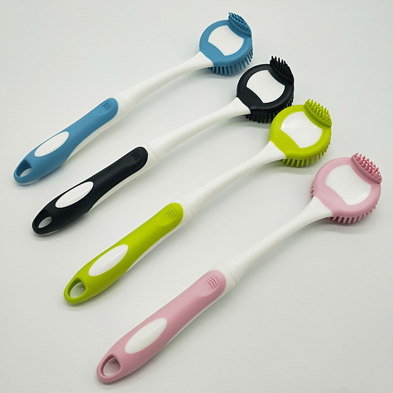 Household TPR kitchen dishes pot cleaning brush pan cleaning brush exported to Europe and the United States quality manufacturers direct batch