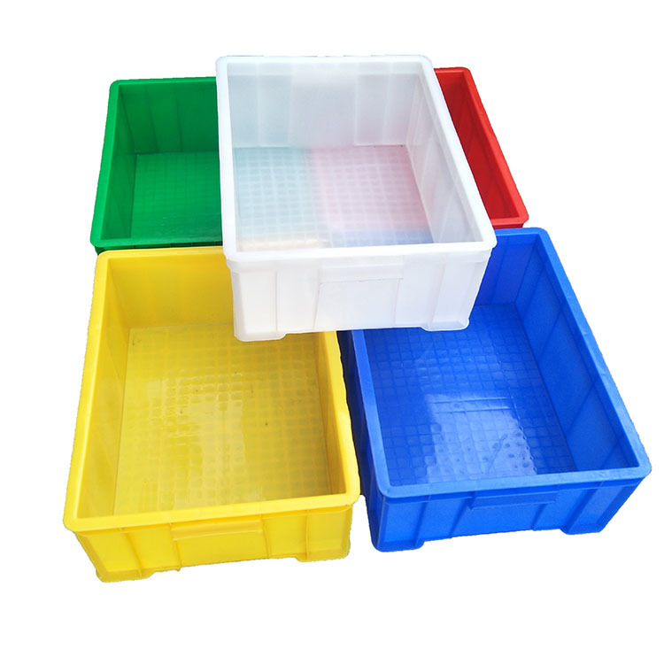 周转箱 物流塑料框长方形包装箱全新料胶盆五金胶箱仓库胶框厂家