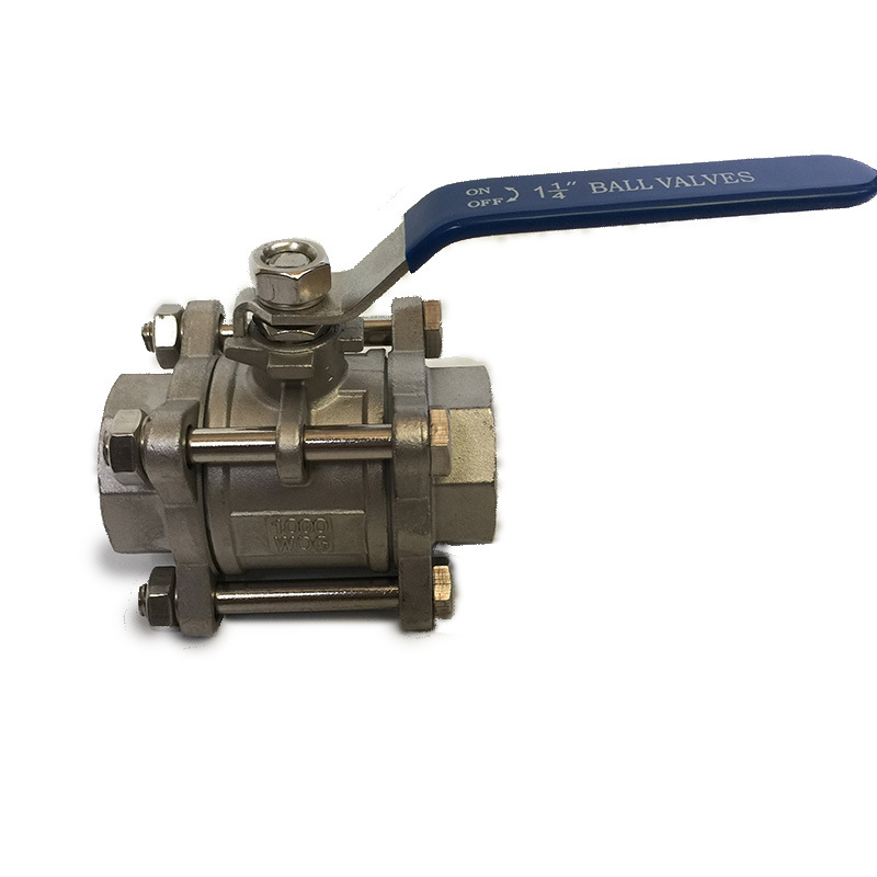 �������Ƭʽ�������� 3PC 1000WOG BALLVALVE 304