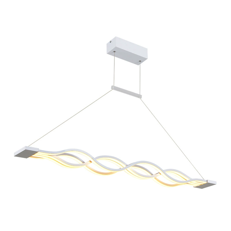 LED-люстра творческой формы для гостиной, бар современный офисный свет, светильники