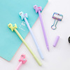 Cute alpaca with animals, gel pen, stationery for elementary school students, Birthday gift, wholesale