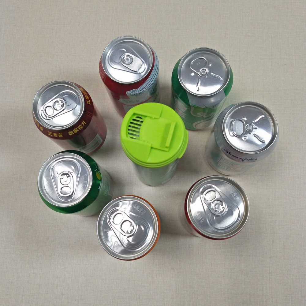 Protector de Tapa para Latas de Refresco, Sellador de Botellas, Dispositivo de Sellado para Latas de Cerveza, Tapa de Conservación para Latas