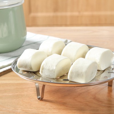 Vaporizador de acero inoxidable espesado vapor a prueba de agua vapor de alta pierna vapor hogar vapor rejilla cocina vapor