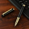 Wholesale black neutral pen business gift Metal signature pen orz pen advertising pens can be added with logo