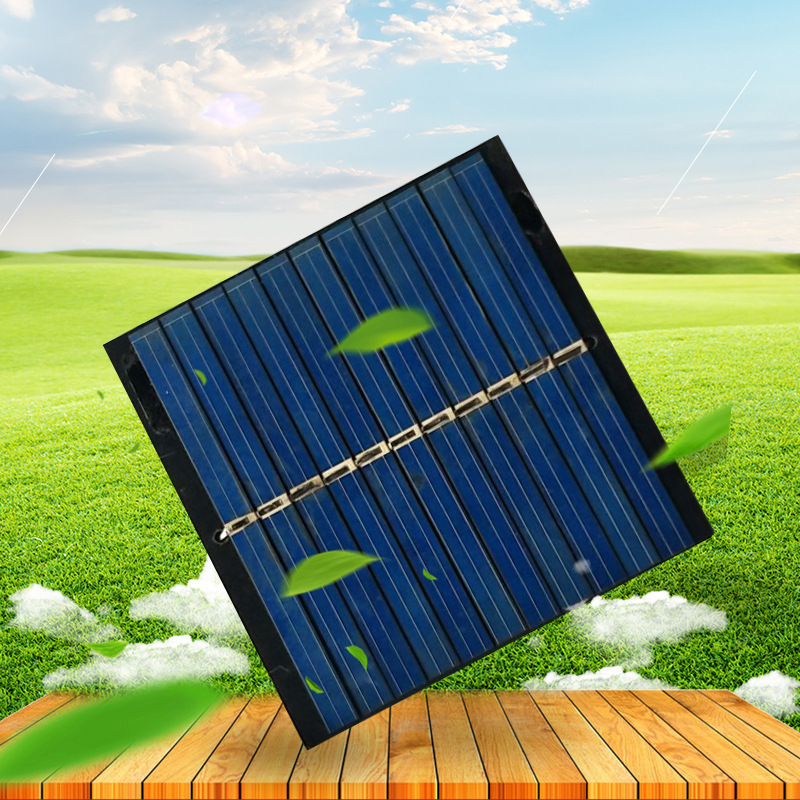 现货新款太阳能电池板54*54滴胶太阳能板层压太阳能板光伏组件