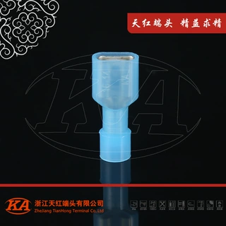 制作精良 FDFN2-250尼龙材质 公母对接端子电线接头 插簧插片