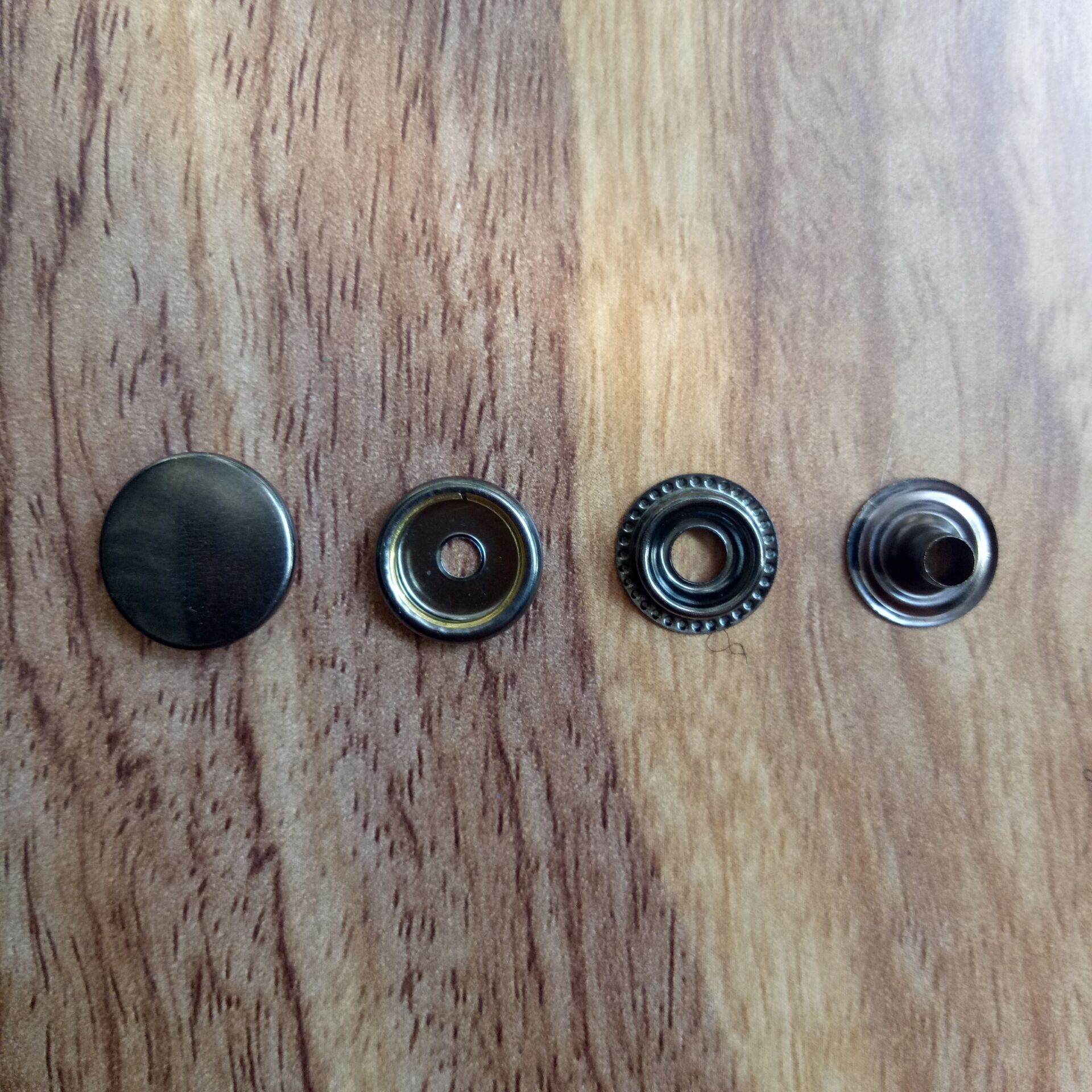 10mm 12.5mm 15mm铜金属四合扣 纽扣 量多包邮百搭暗扣复古