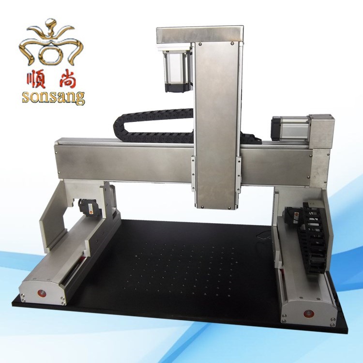 四轴龙门桌面式模组 xyz线性滑台点胶机AB胶工业机器人智能智能化