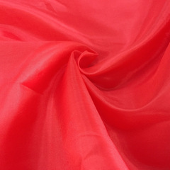 1米寬滌綸紅綢紅布料大紅綢布大紅花布 剪彩開業婚慶喜事布料