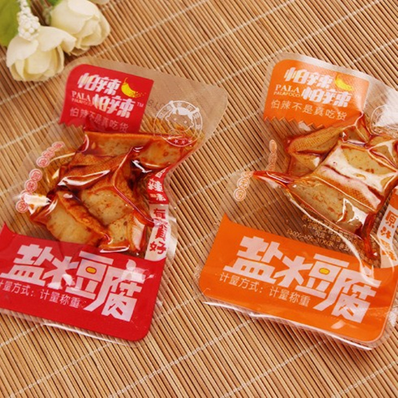 Hunan specialty dried tofu, spicy Parpa, spicy Wugang dried salted tofu, 5kg/bag, casual spicy dried tofu