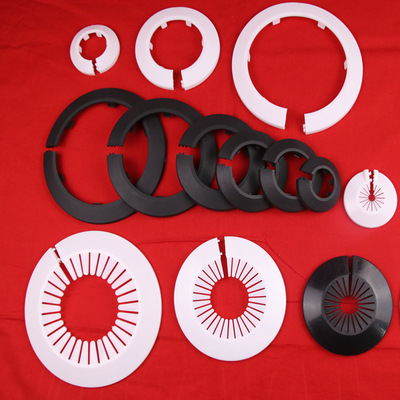The Conduit Decorative cover Snap Plastic cover Angle valve Water pipe Heating pipes water tap circular Opening Cover to hide the ugly Retainer