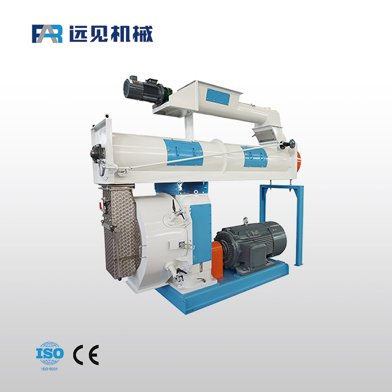 SZLH508畜禽型环模制粒机设备 饲料制粒设备 全不锈钢喂料