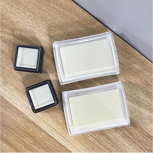 Blank ink pad DIY ink pad 3*3CM creative stationery blank ink pad ink