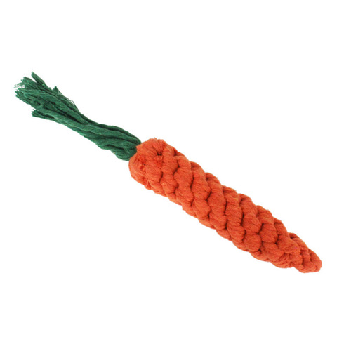 Dog Rope Knot Toy Pet Products Wholesale Styling Pet Cotton Rope Braided Carrot Dog Toy Pet Toy 6