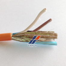 薦 阻燃安防布排線 二芯裸銅線電線 安防線機電排插專用護套線