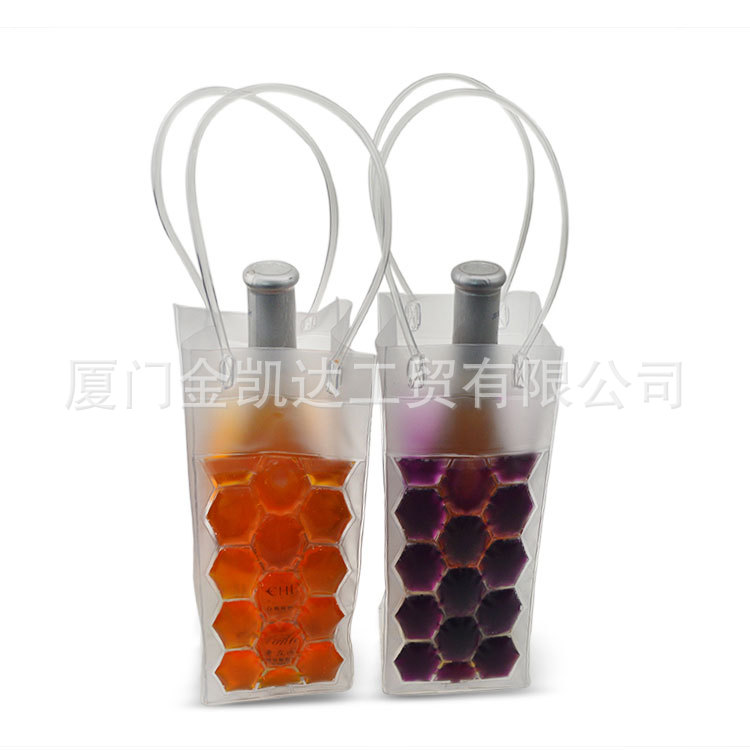 厂家直销PVC塑料酒袋PVC红酒袋单瓶装洋酒PVC袋PVC注水红酒袋