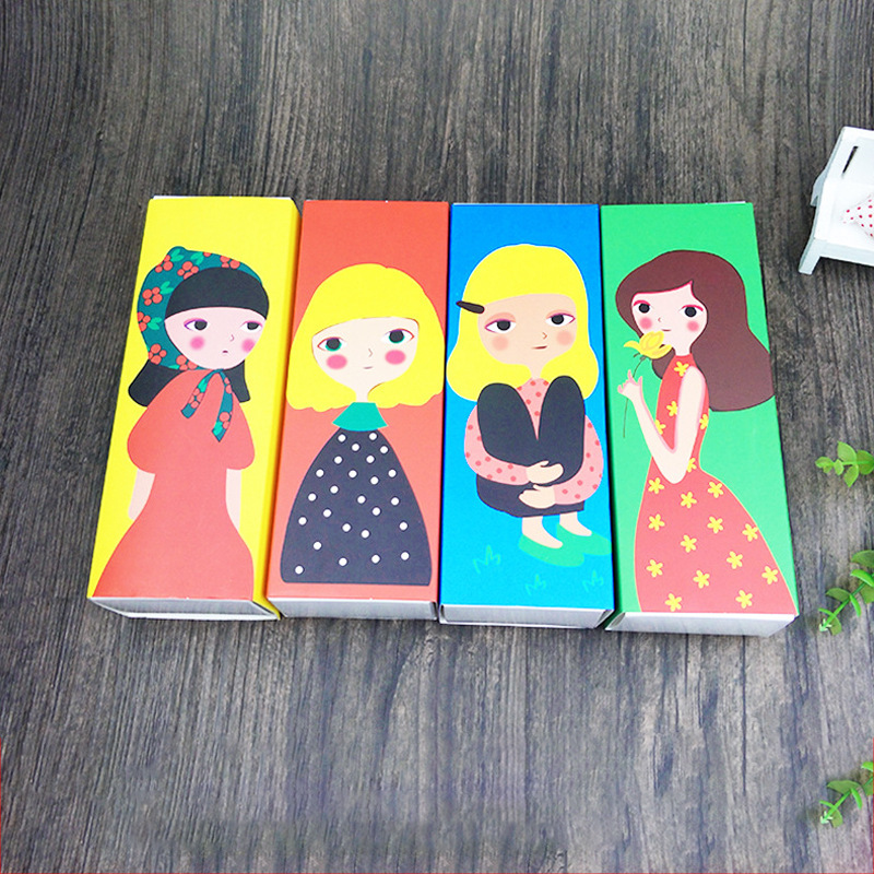 工厂直营女孩饼干盒曲奇点心食品包装卡通印刷纸盒月饼包装纸盒