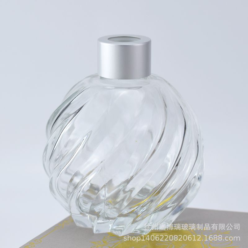 现货供应香薰瓶100ml球形裙带家居香薰房间除臭香水分装瓶