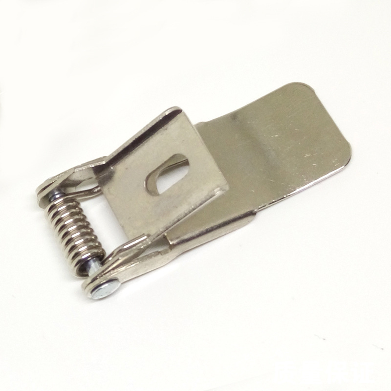 Downlight Ceiling Light Spring Clip 55mm Single Hole Lighting Embedded Concealed Fixed Buckle Clip Modern Nickel Plated