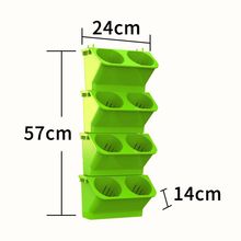 室内墙阳台绿化立体挂花垂直花盆垂直绿化森林壁挂花盆盒子绿化种