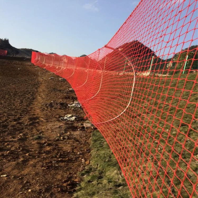 Защитная сетка для горнолыжных курортов, изоляционная сетка для футбольных и баскетбольных площадок, ограждение для спортивных объектов, полиэтиленовая узловая защитная сетка