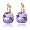 Fashionable earrings, universal crystal earings, European style, simple and elegant design, wholesale