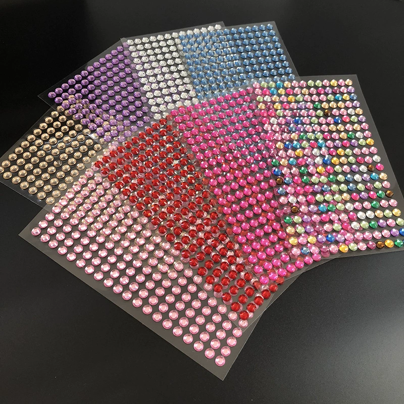 Прямые поставки с фабрики Хрустальные наклейки Детские Акриловые DIY автомобильный телефон Фотоальбом украшения горный хрусталь наклейки в наличии оптом