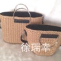 编织海边手工新款草编包