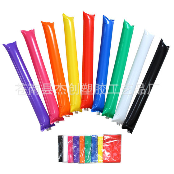 Inflatable stick fuel stick cheerleading stick fans game with light strike Cheer cheer stick advertising custom LOGO