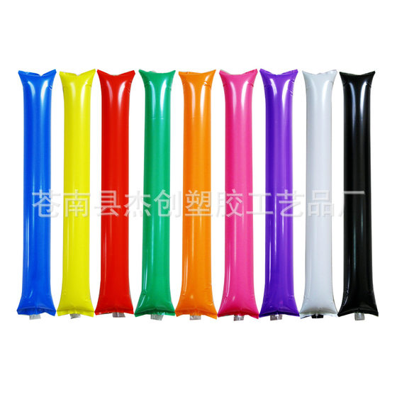 Inflatable stick fuel stick cheerleading stick fans game with light strike Cheer cheer stick advertising custom LOGO
