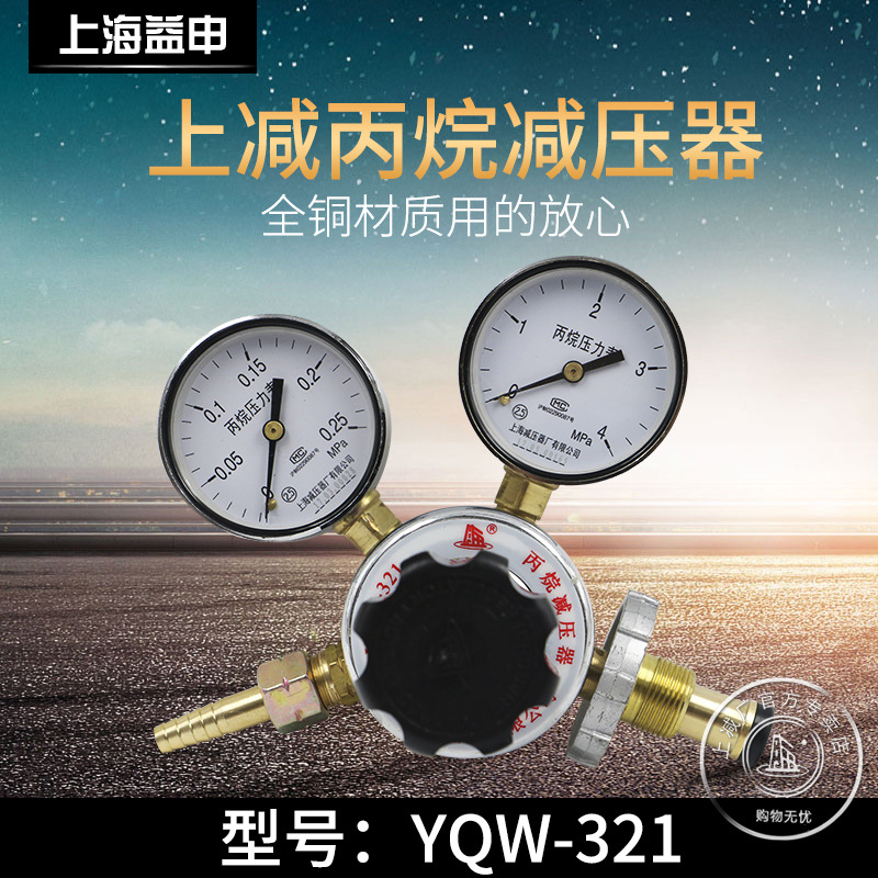 YQW-321丙烷减压器   减压阀上海减压器厂正品