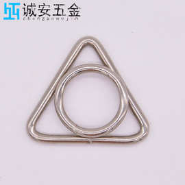 五金箱包配件 现货销售各类线扣 三角扣 D扣 拉心五金扣具