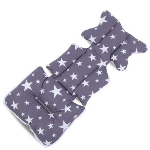 Korean Version Thickened Warm Baby Stroller Cushion Winter Baby Car Seat Cushion Children's Dining Chair Electric Vehicle Universal Seat Cushion