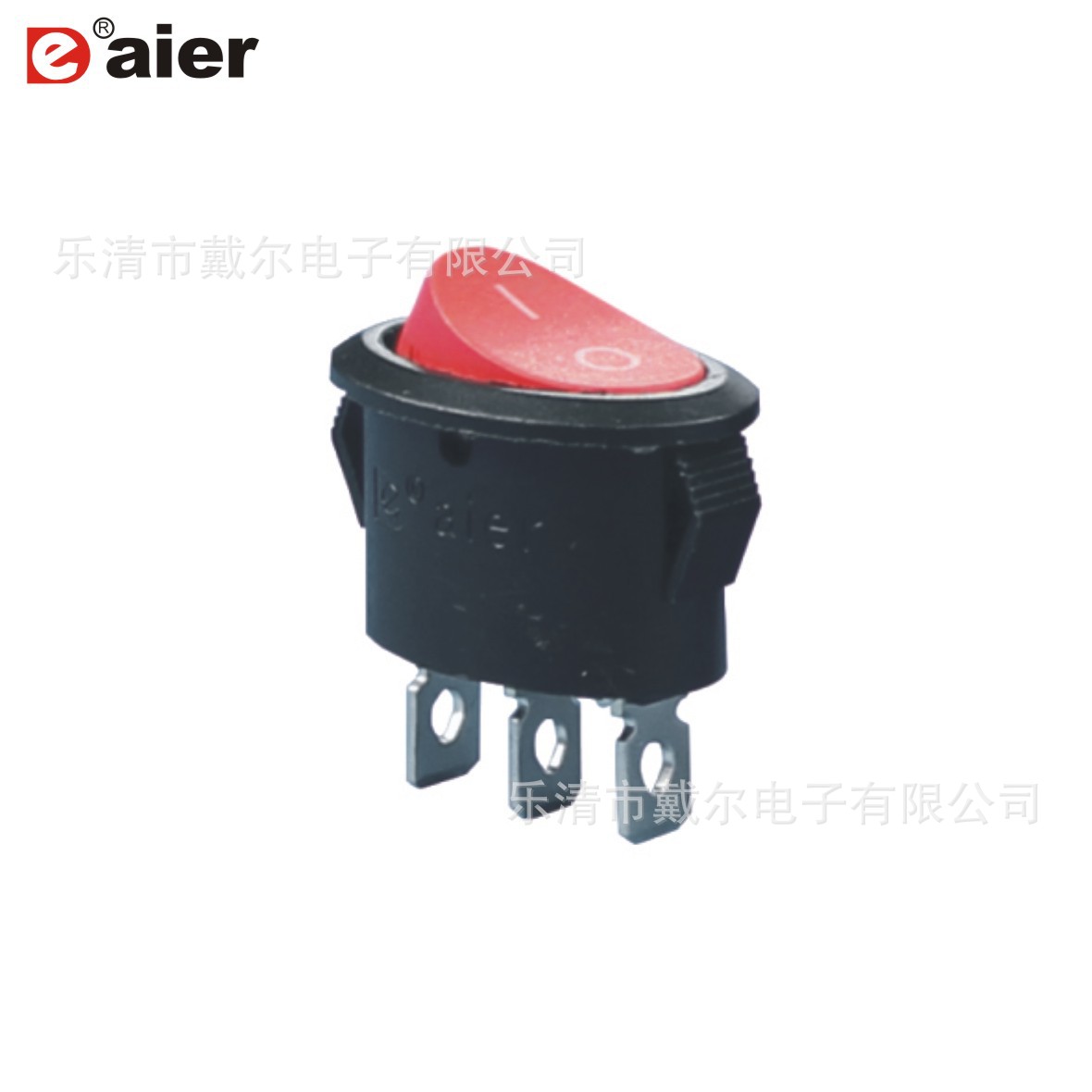 KCD1-103-9 椭圆形三脚三档开关 船形开关